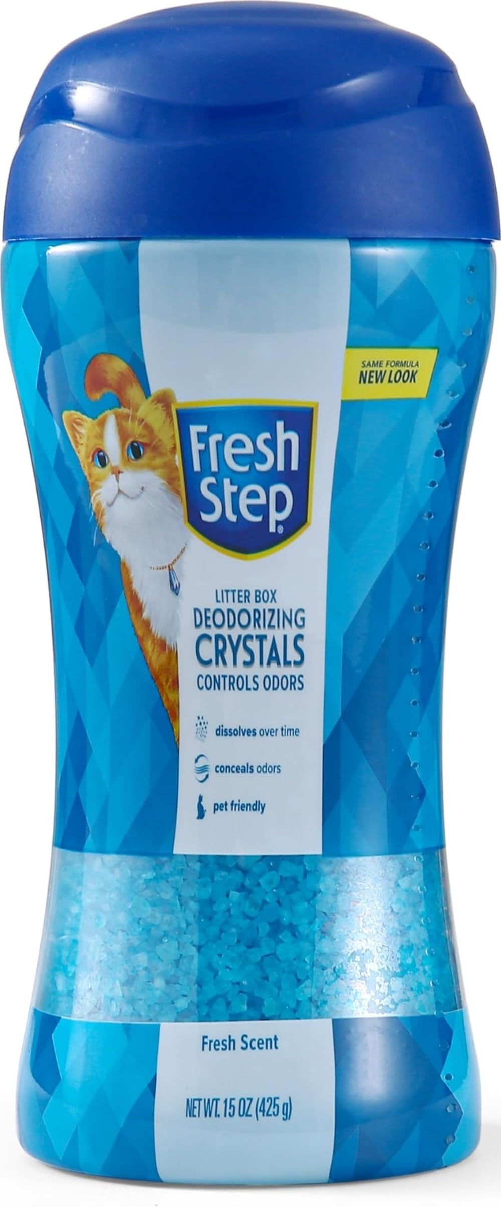 Fresh Step Cat Litter Crystals Deodorizer. Chosen for real quality, fits naturally into modern pet