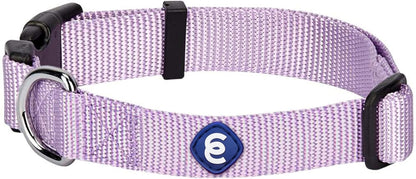 Blueberry Pet Essentials Small Dog Collar | Girl Dog Collars Fall | Female Dog Collar Small | Lavender Dog Collars for Small Dogs | Quick Release Dog Collar | Lavender Nylon Dog Collar
