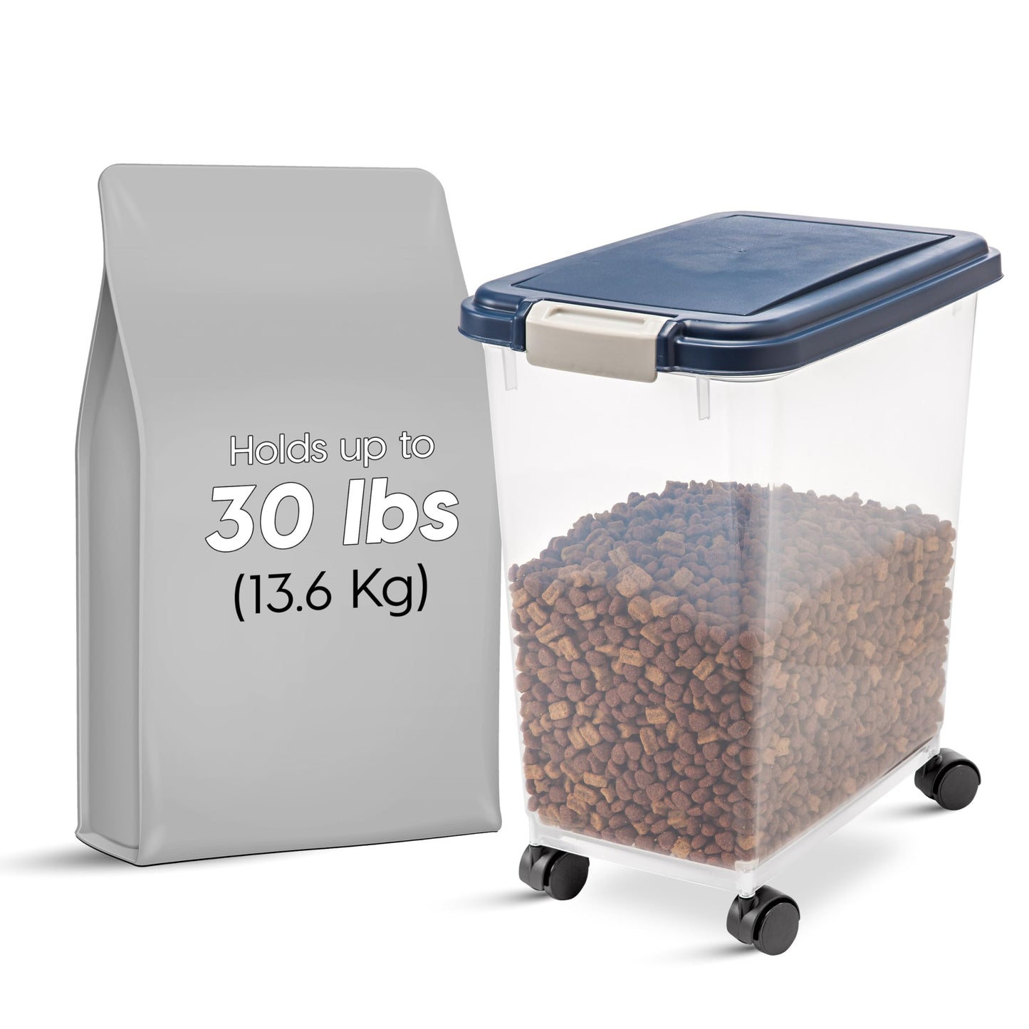 IRIS USA Dog Food Storage Container. Chosen for real quality, fits naturally into modern pet homes.