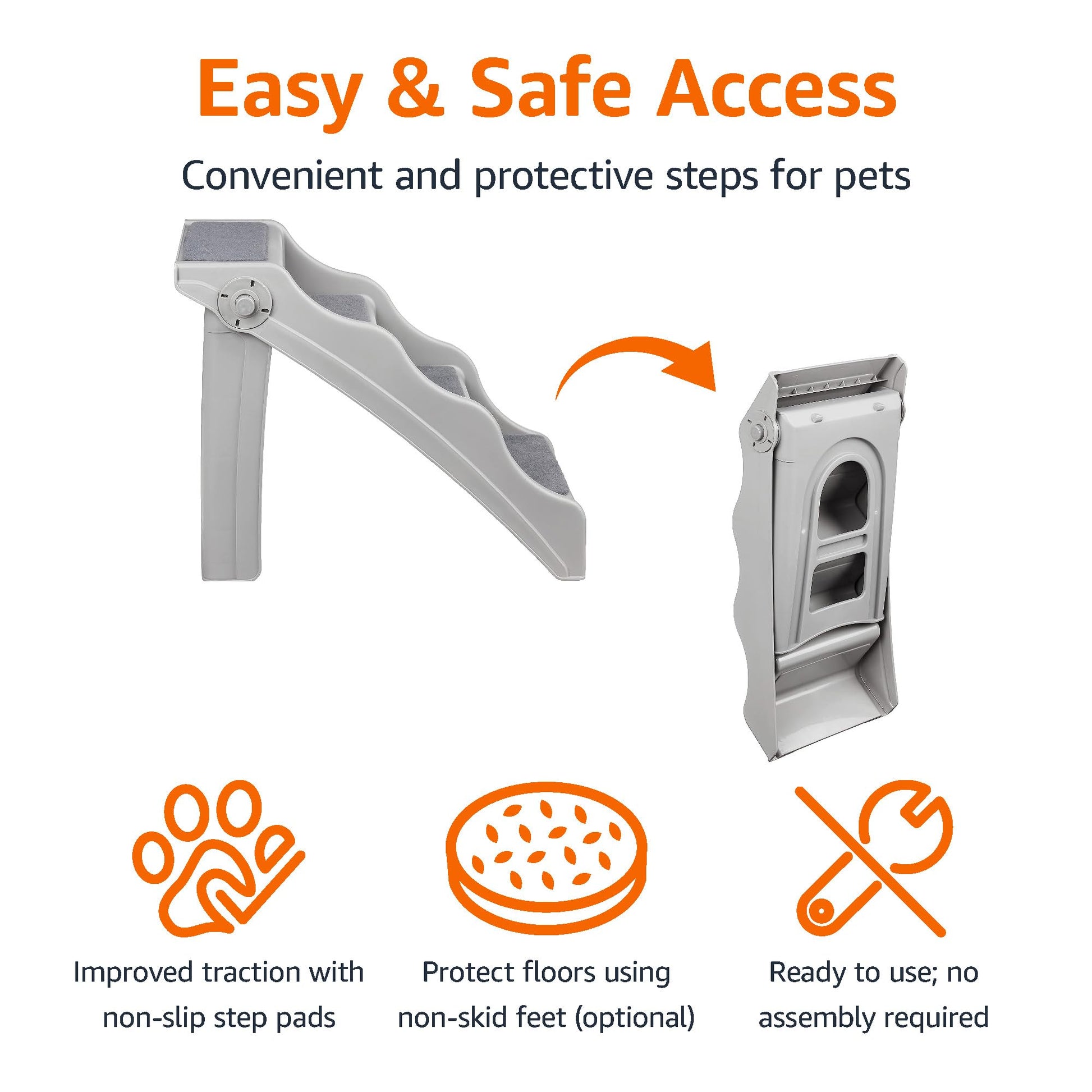 Amazon Basics Foldable Non. Chosen for real quality, fits naturally into modern pet homes.