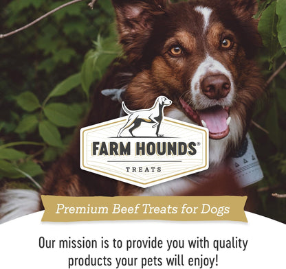 Farm Hounds - Beef Organs Bundle - Premium Beef Organs for Dogs - Made from 100% Humanely Raised Cattle - Great for Training & Treats - No Added Fillers - Made in USA - 4 Pack