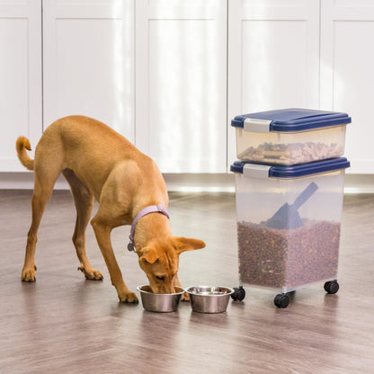IRIS USA Dog Food Storage Container. Chosen for real quality, fits naturally into modern pet homes.