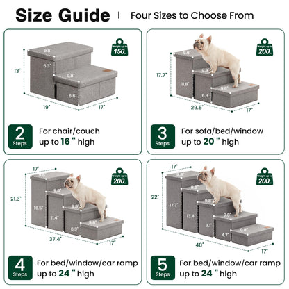 Love's cabin Dog Stairs for High Bed. Chosen for real quality, fits naturally into modern pet homes.
