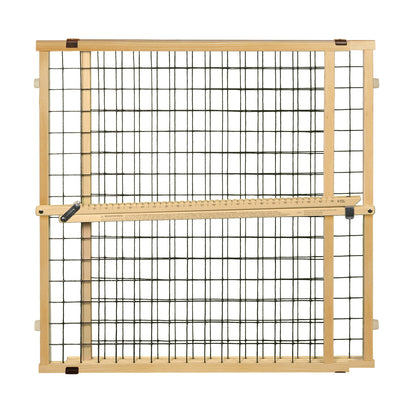 MYPET Wire Mesh Dog Gate: 29.5". Chosen for real quality, fits naturally into modern pet homes.