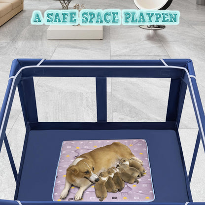 XVISHX 42x42 Inches Puppy Playpen with Gate. Chosen for real quality, fits naturally into modern