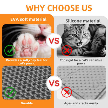 Anywish Cat Litter Mat 47"x33" Urine. Chosen for real quality, fits naturally into modern pet homes.