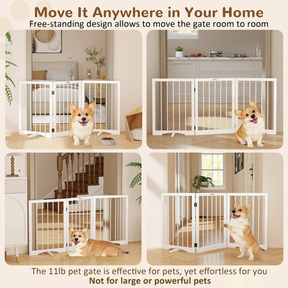 Cideny Free Standing Dog Gate Indoor. Chosen for real quality, fits naturally into modern pet homes.