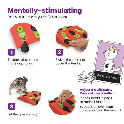 Catstages Nina Ottosson Melon Madness Puzzle & Play. Chosen for real quality, fits naturally into