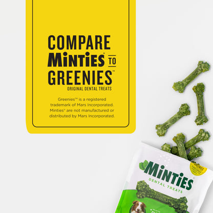Minties Dental Chews for Dogs. Chosen for real quality, fits naturally into modern pet homes.