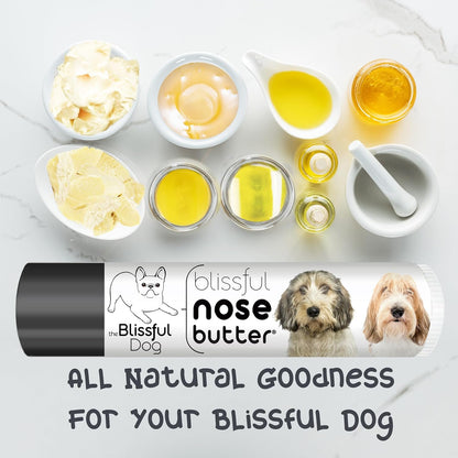 The Blissful Dog Petit Basset Griffon Unscented Nose Butter - Dog Nose Butter, 0.15 Ounce