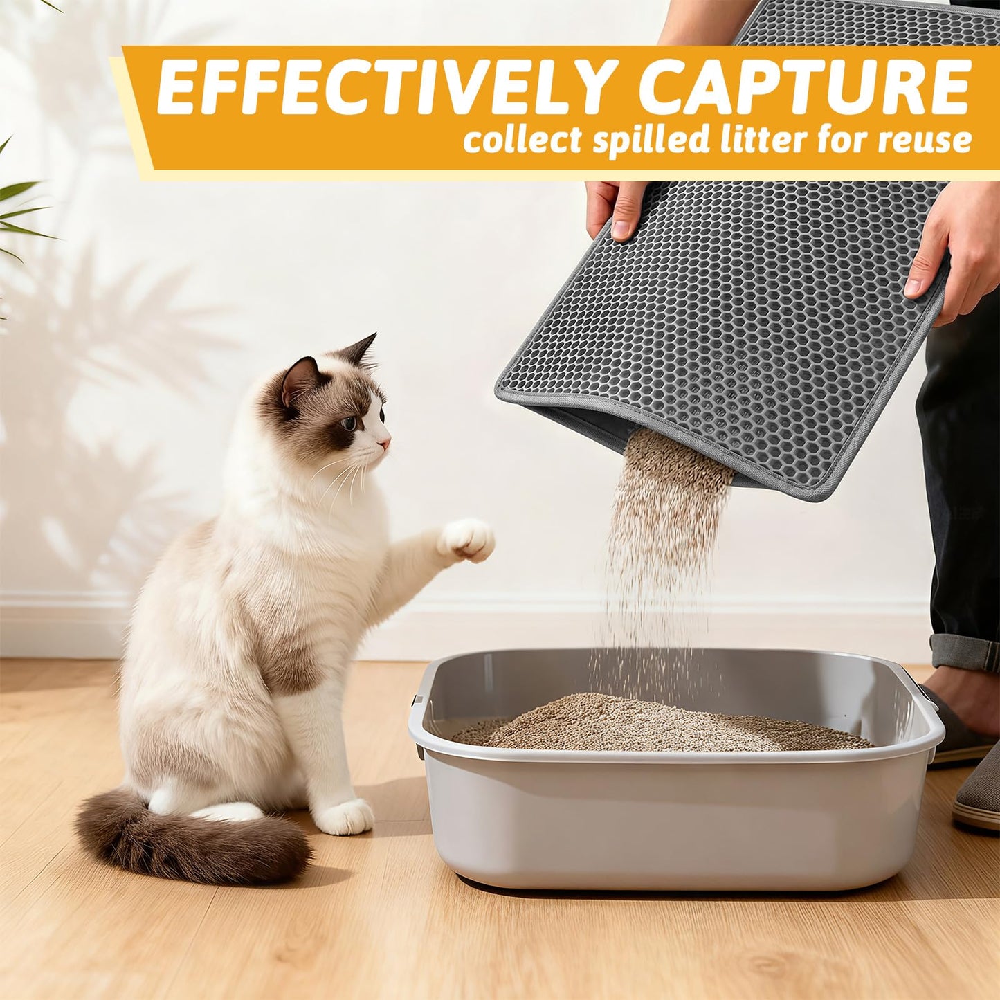 Pieviev Cat Litter Mat. Chosen for real quality, fits naturally into modern pet homes.