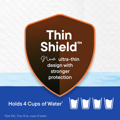 Dog Pads Large Pet Pee Pads for Dogs & Puppy Training 34" x 36" Potty Pads for Dogs [50-COUNT] Leak-Proof Dog and Puppy Pads - Quick-Dry Surface - Heavy Duty Absorbent Disposable Dog Wee Pad Bulk Pack