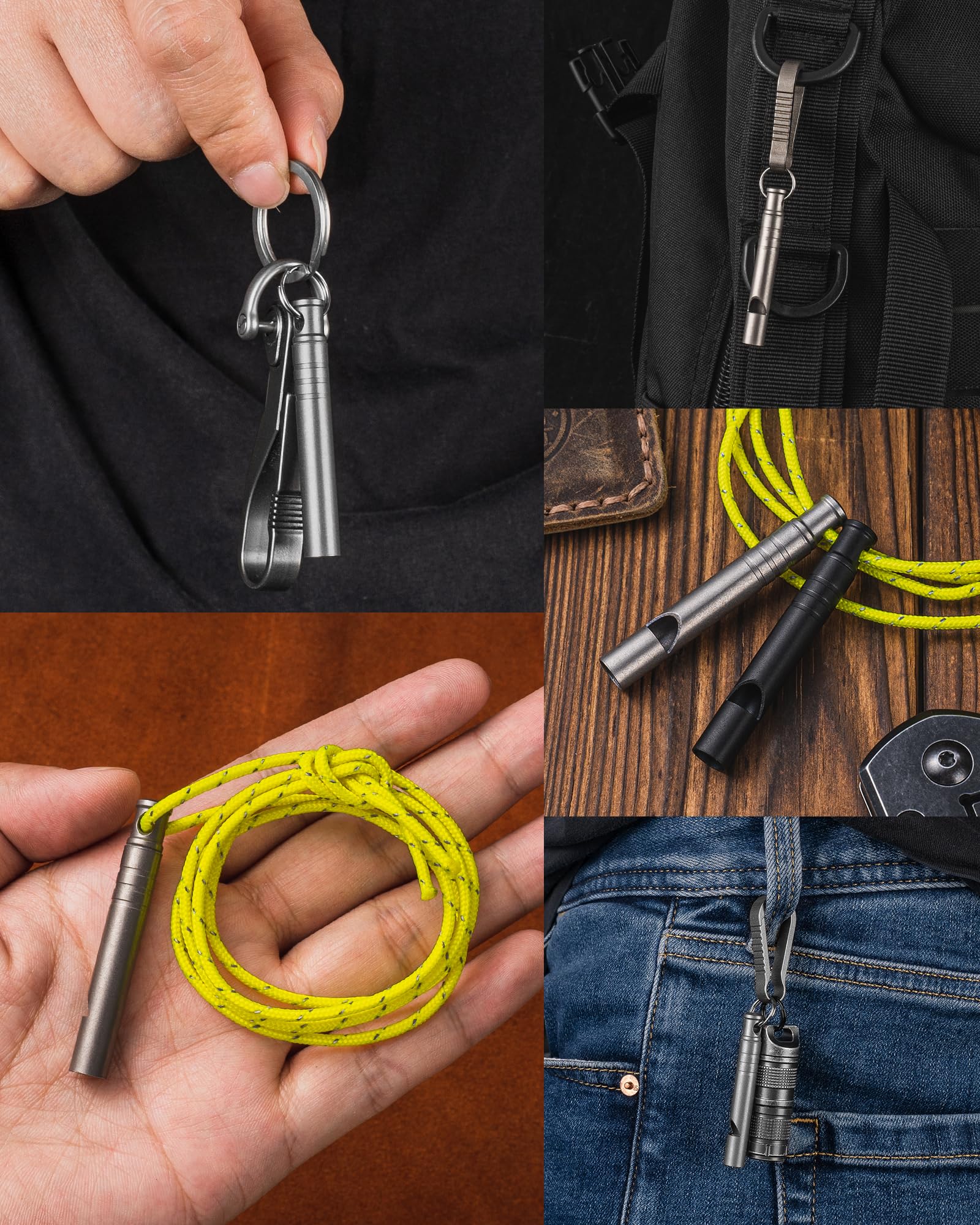 TISUR Titanium Emergency Whistle. Chosen for real quality, fits naturally into modern pet homes.