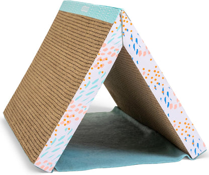 Catstages Fold Away Cat Tunnel and Corrugated Cat Scratcher