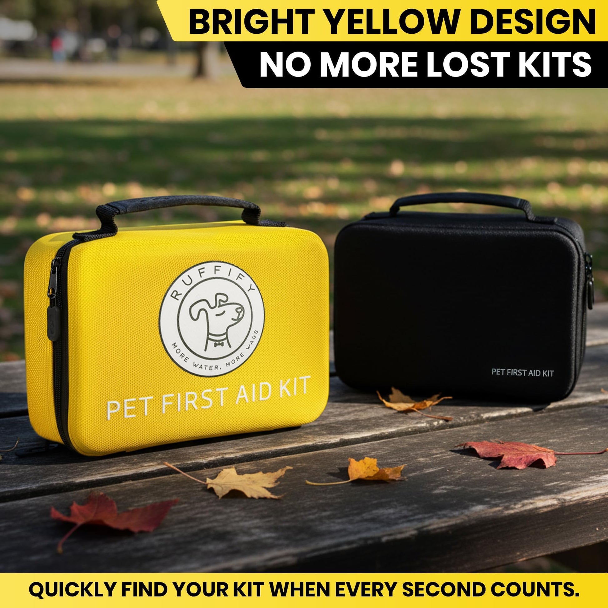 Ruffify Dog and Cat First Aid Kit. Chosen for real quality, fits naturally into modern pet homes.