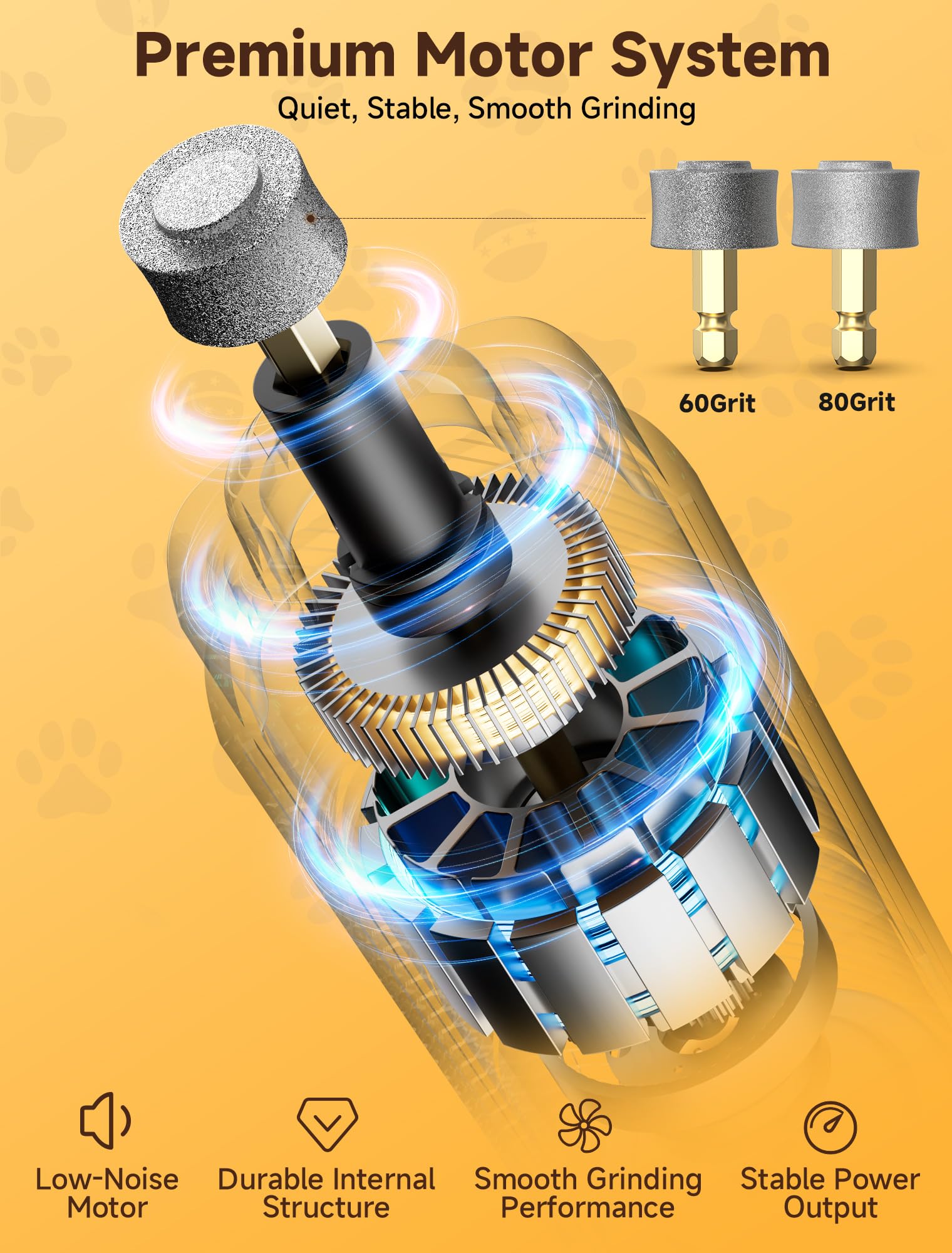 Ckin pet Dog Nail Grinder Whisper Quiet & Safe for. Chosen for real quality, fits naturally into