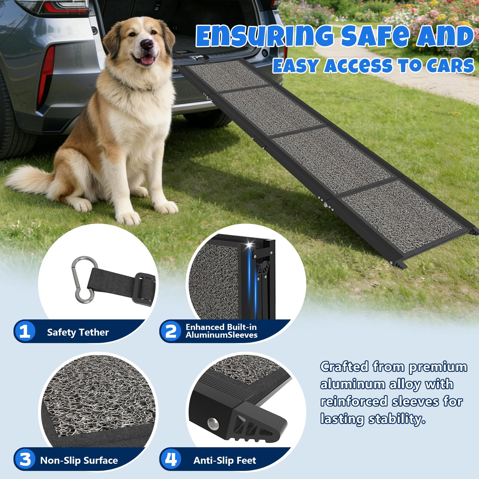 Dog Ramp for Car. Chosen for real quality, fits naturally into modern pet homes.