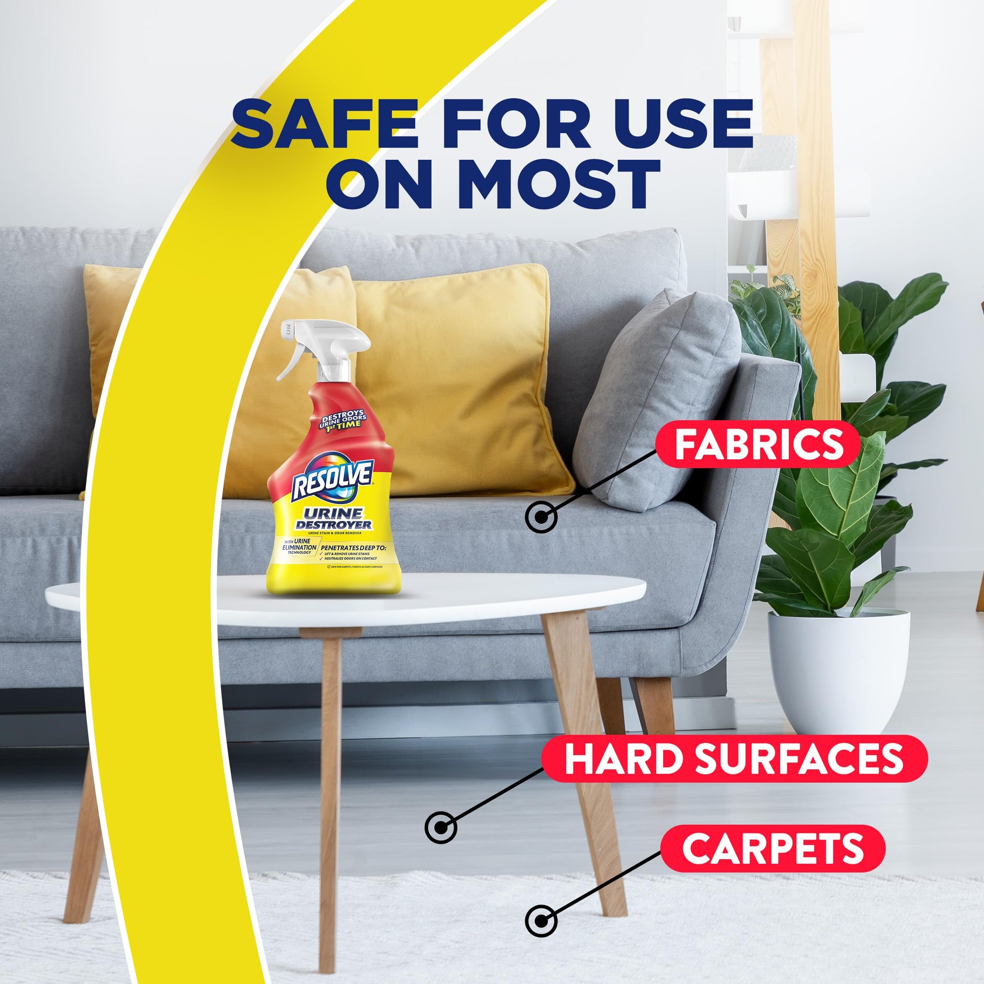 Resolve Urine Destroyer Spray. Chosen for real quality, fits naturally into modern pet homes.