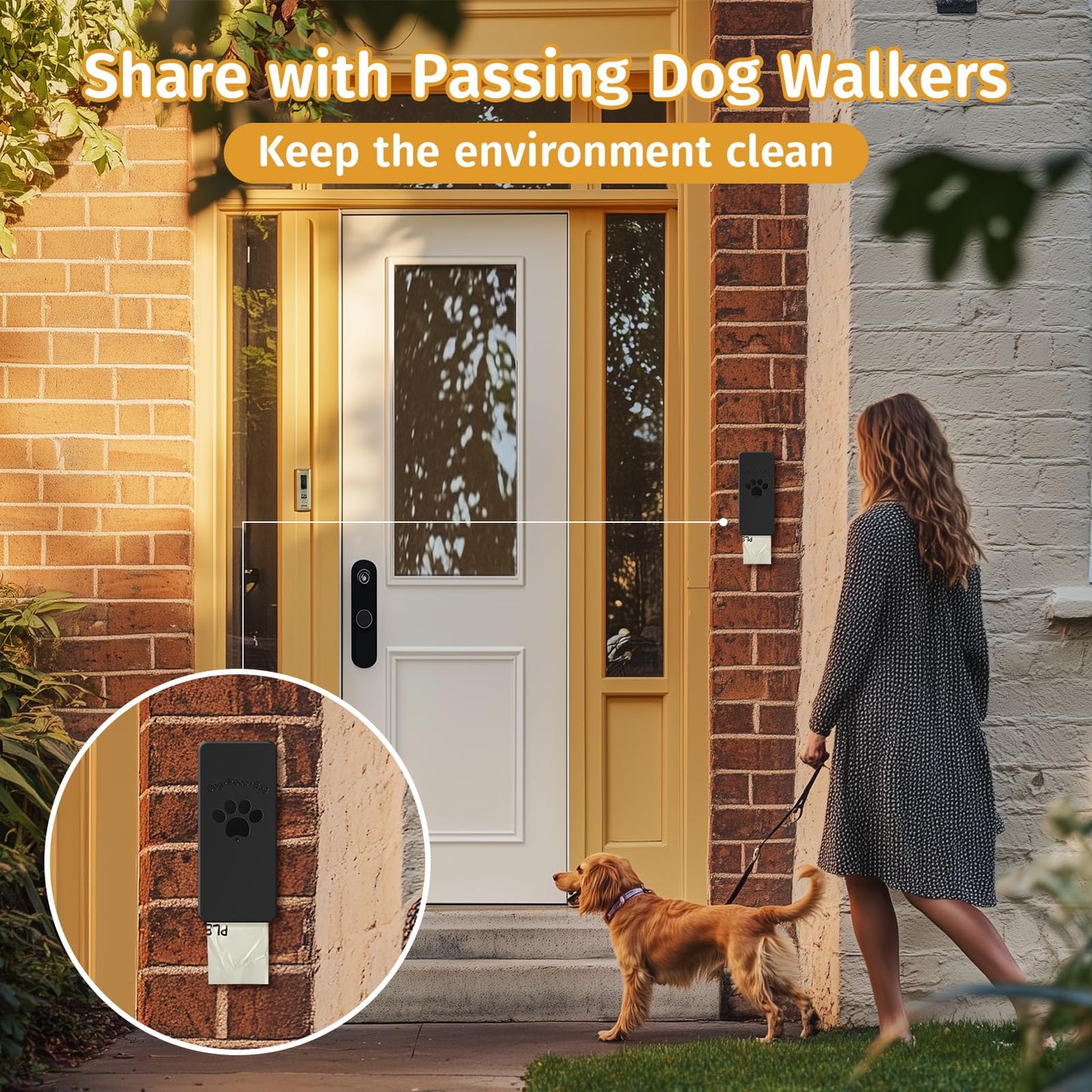 qeerable Dog Poop Bag Dispenser. Chosen for real quality, fits naturally into modern pet homes.