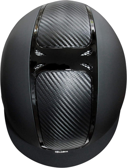 TIPPERARY EQUESTRIAN Horse Riding Helmet - Royal Wide Brim - English Style Protective Horseback Riding Apparel - Safety Helmet with Cooling Ventilation