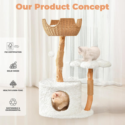 Easyego Modern Cat Tree. Chosen for real quality, fits naturally into modern pet homes.