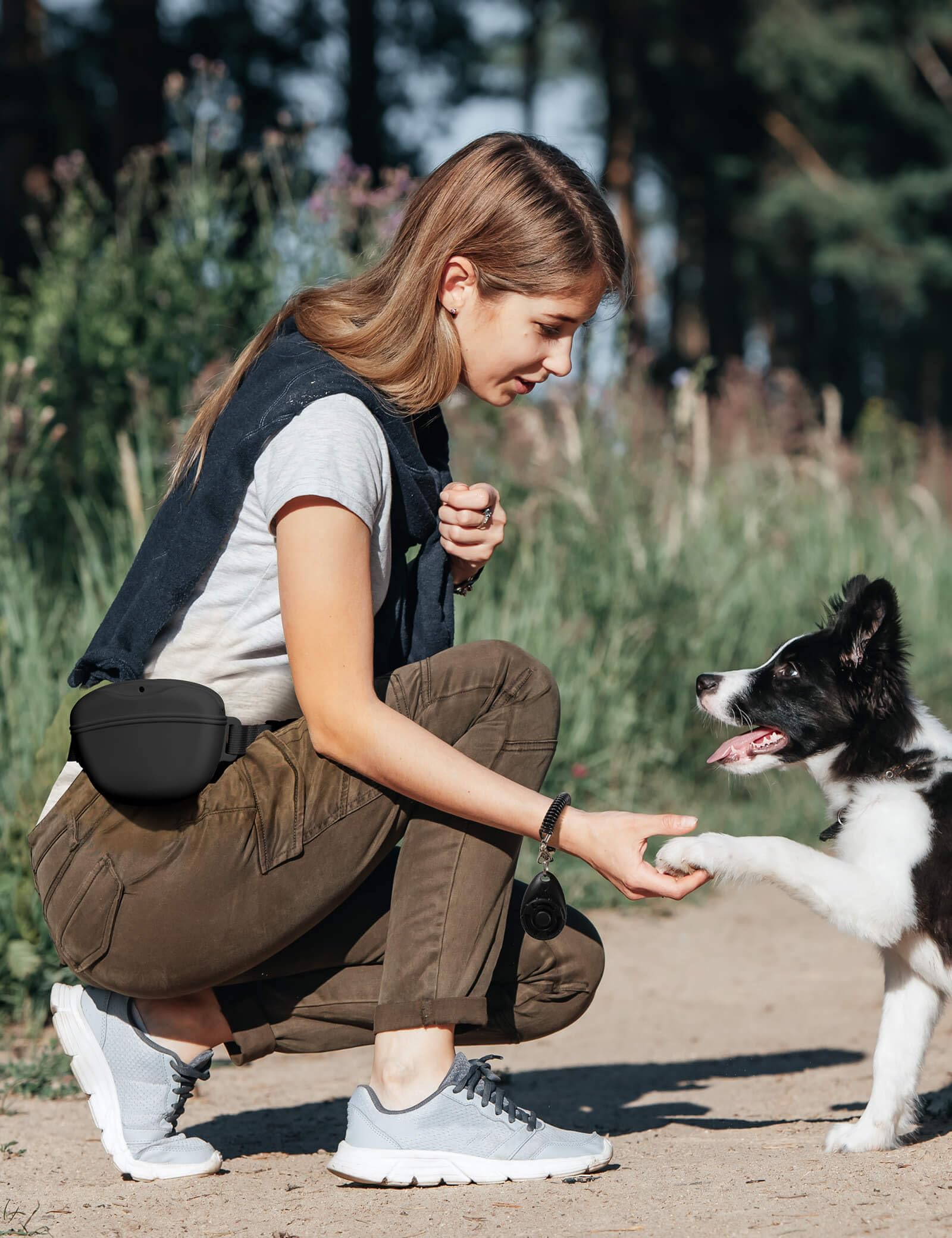 heouvo 1.67 Cup Magnetic Dog Treat Pouch with Training. Chosen for real quality, fits naturally