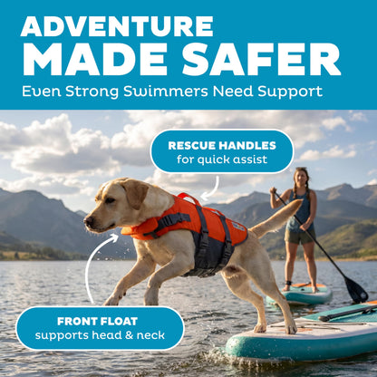 Outward Hound Granby Splash Dog Life Jacket. Chosen for real quality, fits naturally into modern