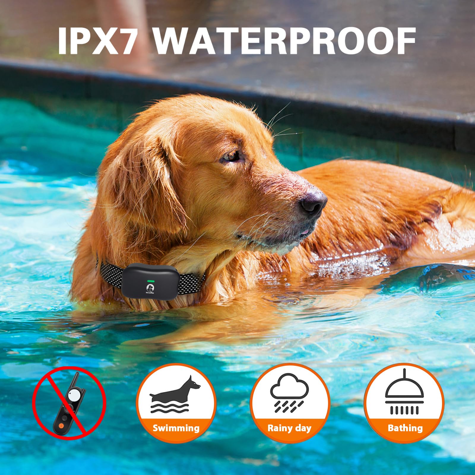 MIMOFPET Wireless Dog Fence for 2 Dogs. Chosen for real quality, fits naturally into modern pet