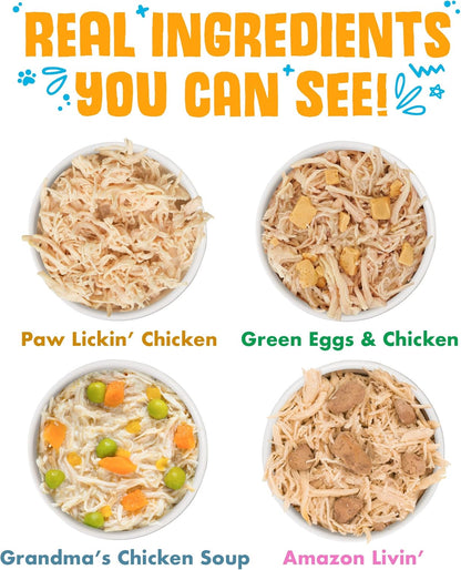 Weruva Classic Cat Food, Variety Pack, Paw Lickin' Pals Wet Cat Food, 3oz Cans (Pack of 24)