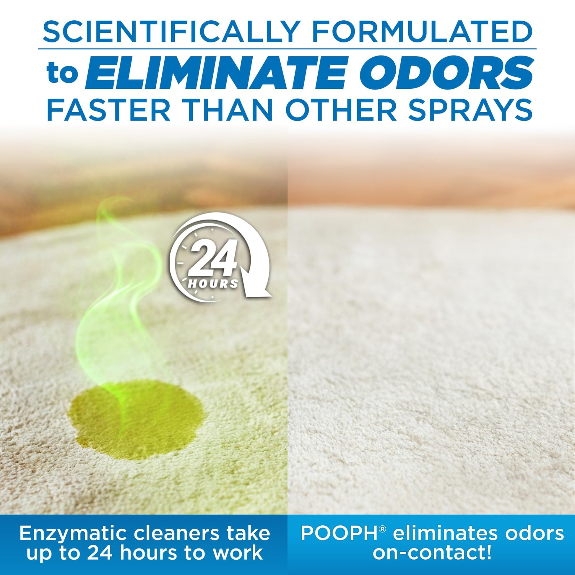 POOPH Pet Odor Eliminator Spray. Chosen for real quality, fits naturally into modern pet homes.