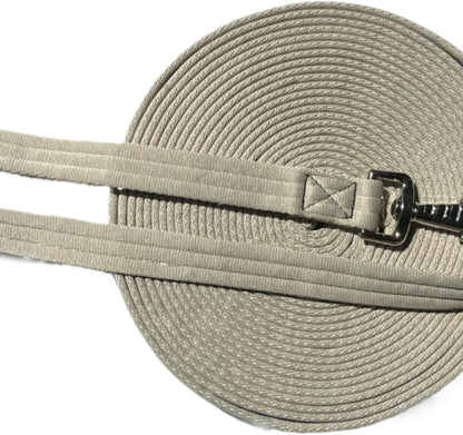 Horse Training Lunge Line with Alloy Trigger Buckle for Accurate Equestrian Training of 32.8 ft(10 Meters)