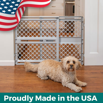 MYPET Universal Pet Gate: 26”. Chosen for real quality, fits naturally into modern pet homes.