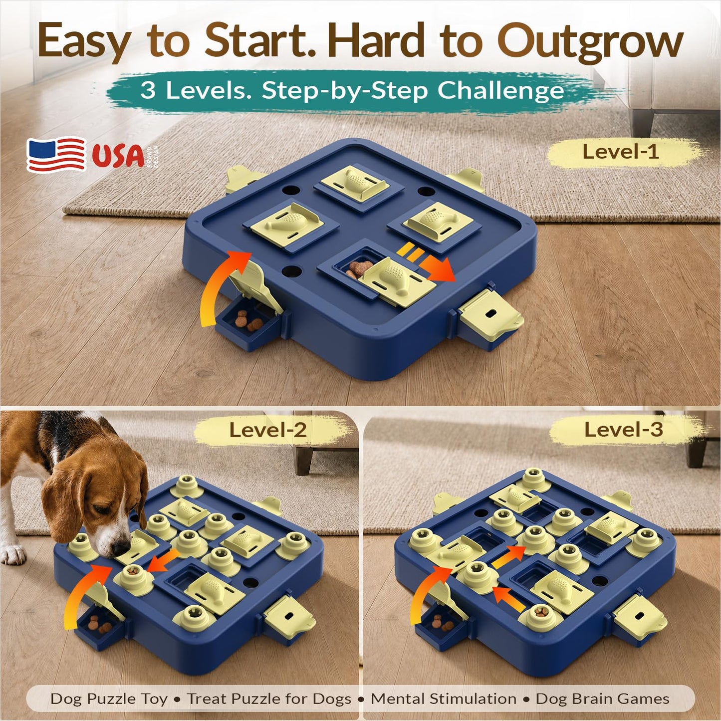 KADTC Dog Chess Puzzle Toy. Chosen for real quality, fits naturally into modern pet homes.