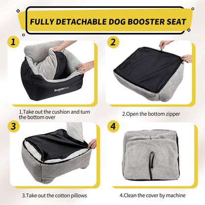 BurgeonNest Dog Car Seat for Small Dogs & Cats Under. Chosen for real quality, fits naturally into