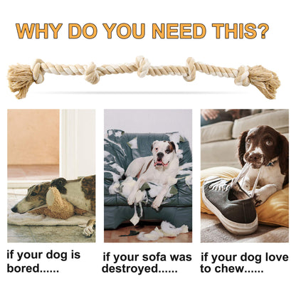 Fida Dog Rope Toys for Aggressive Chewers. Chosen for real quality, fits naturally into modern pet