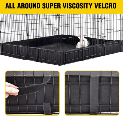 Aivituvin Rabbit Playpen Pet Pen Small Animal Cage with Waterproof Liner - Extension Playpen
