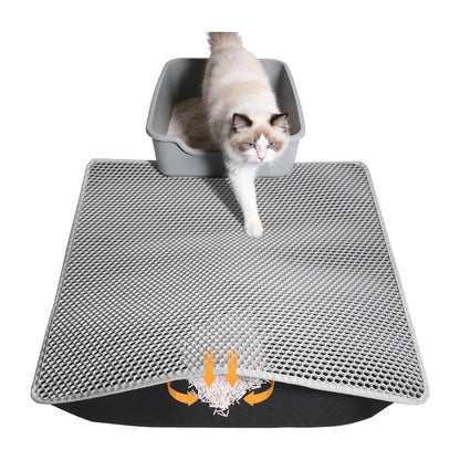 Kozvva Cat Litter Mat 24"x15". Chosen for real quality, fits naturally into modern pet homes.
