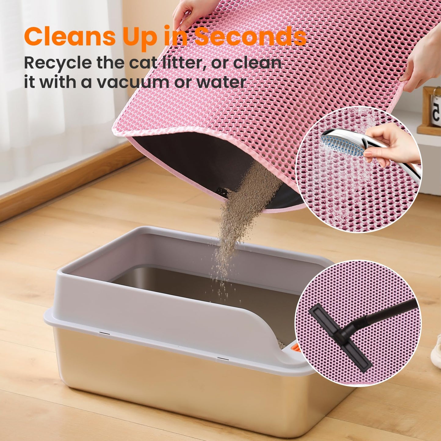 Petinstinct Cat Litter Mat. Chosen for real quality, fits naturally into modern pet homes.