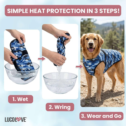 LUCOLOVE Dog Cooling Vest. Chosen for real quality, fits naturally into modern pet homes.