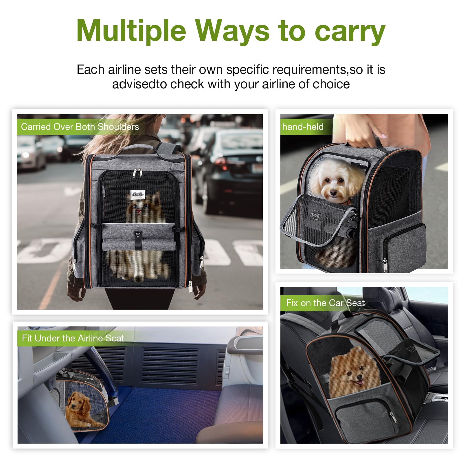Lekebobor Cat Carrier Backpack. Chosen for real quality, fits naturally into modern pet homes.