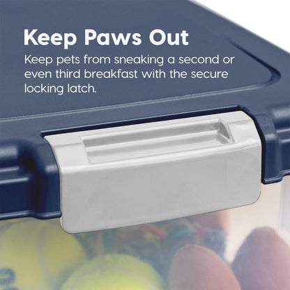 IRIS USA Dog Food Storage Container. Chosen for real quality, fits naturally into modern pet homes.