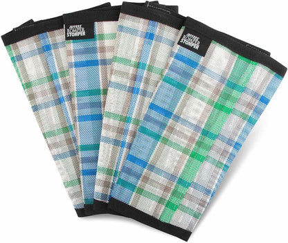 Jeffers Romper Stomper Fly Boots for Horses - Grey, Large – Breathable Mesh Leg Wraps for Insect Protection, Stable Accessories for Summer Turnout, Ride Gear, Horse Hoof & Leg Care - 4 Pack