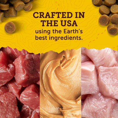 Zuke’s Mini Naturals Dog Training Treats for Dogs of All Sizes, Pet Treats made with Real Chicken - 10 oz. Pouch