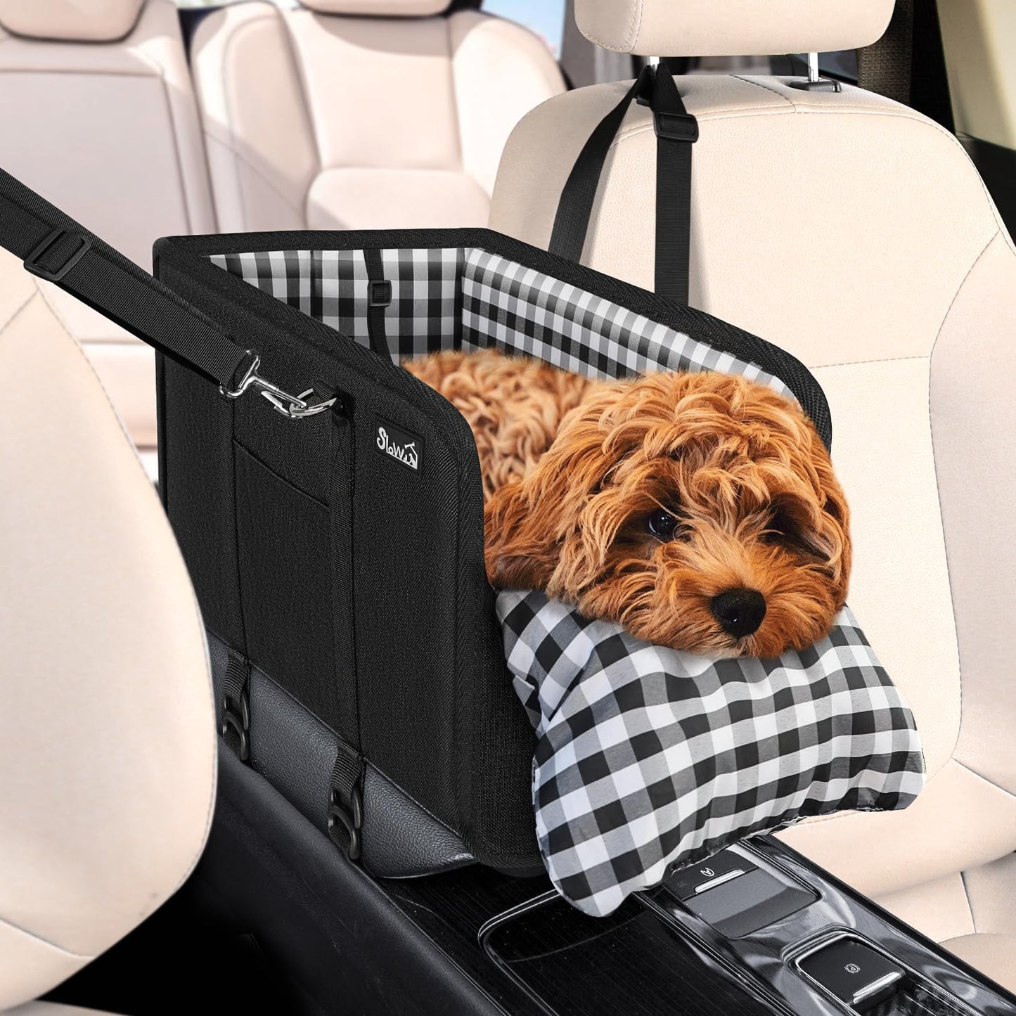SlowTon Console Dog Car Seat. Chosen for real quality, fits naturally into modern pet homes.