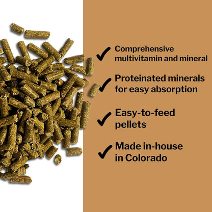 Formula 707 Daily Essentials Equine Supplement, 12 lb Bag – Complete Vitamins and Minerals for Superior Health and Condition in Horses