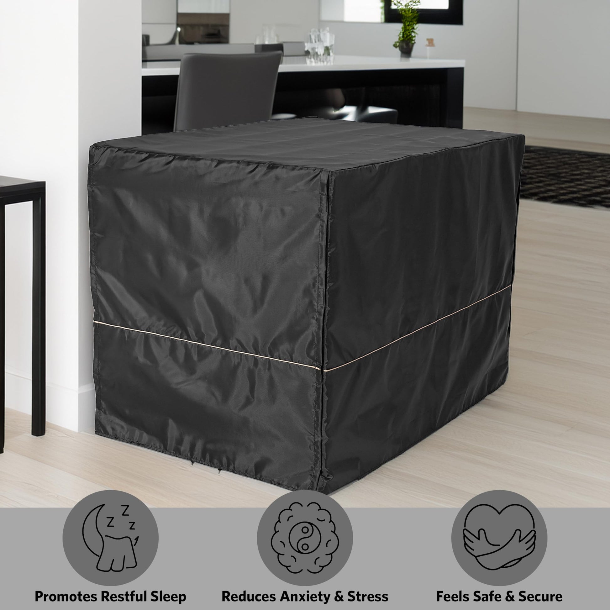 MidWest Homes for Pets Large Dog Crate Cover. Chosen for real quality, fits naturally into modern