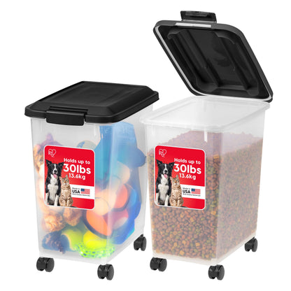 IRIS USA Dog Food Storage Container. Chosen for real quality, fits naturally into modern pet homes.