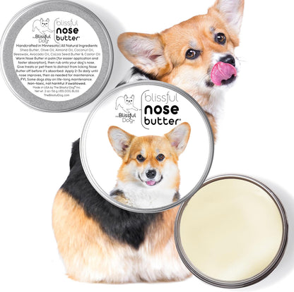The Blissful Dog Corgi Unscented Nose Butter, 8-Ounce