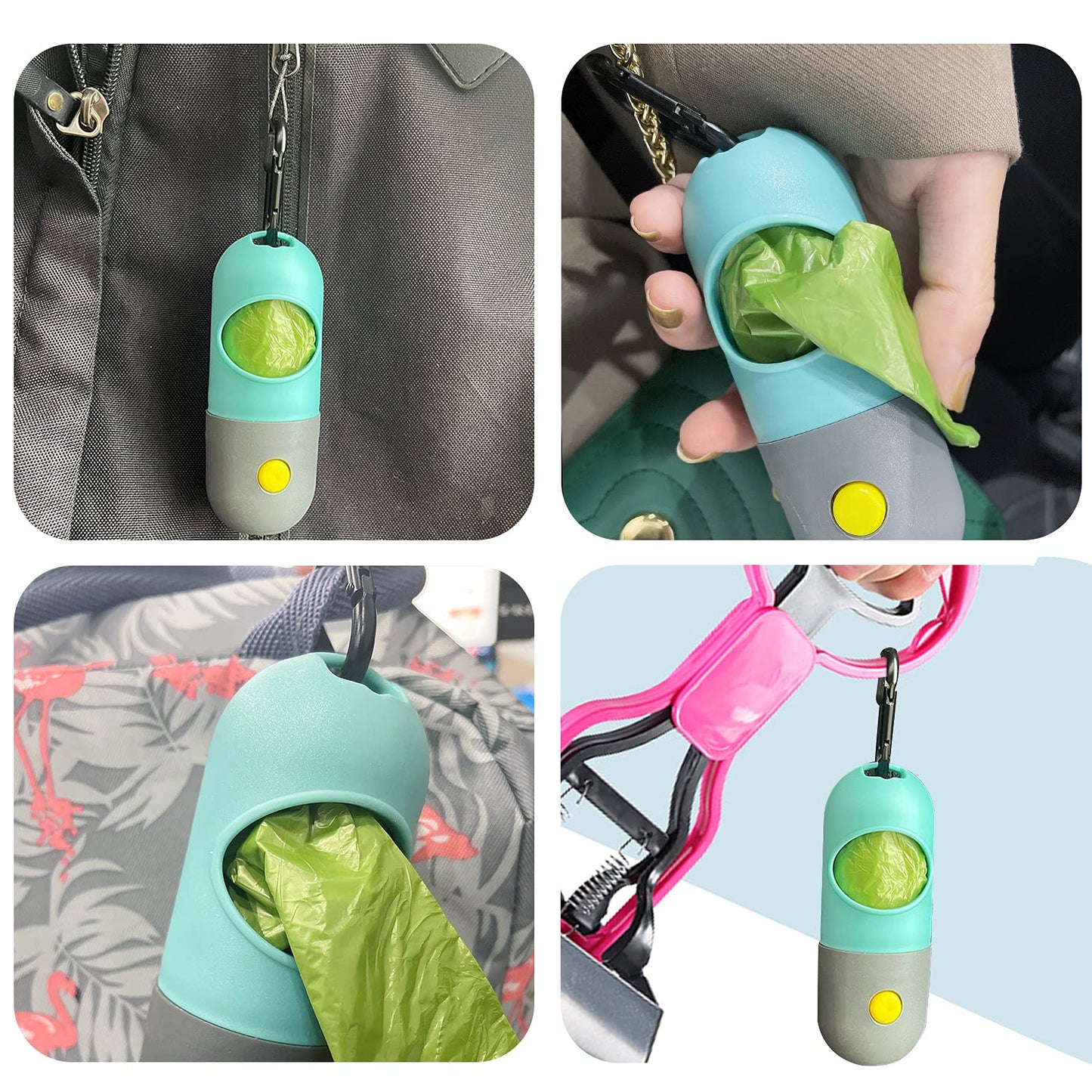 2 Pack Dog Poop Bag Dispenser with Built. Chosen for real quality, fits naturally into modern pet