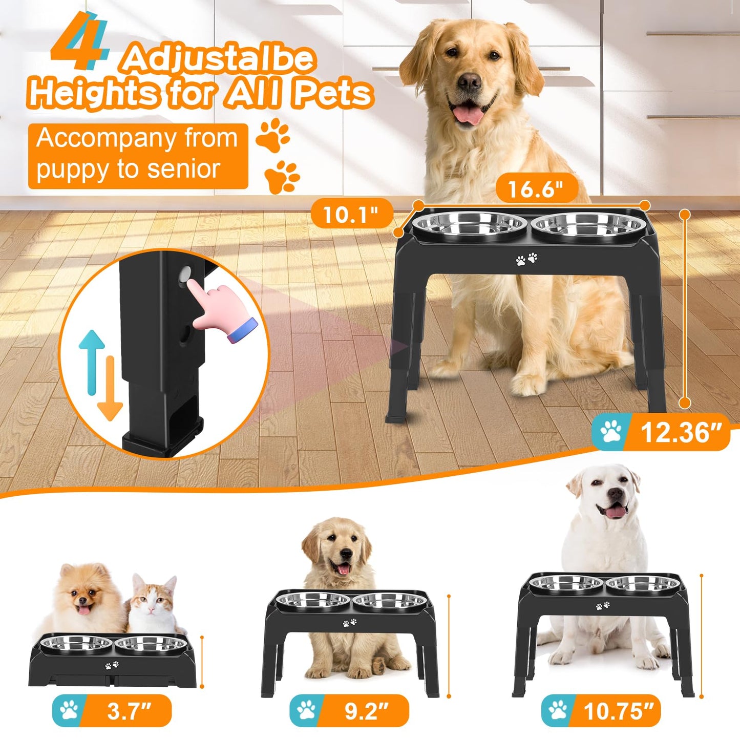 COMESOON Elevated Dog Bowls. Chosen for real quality, fits naturally into modern pet homes.